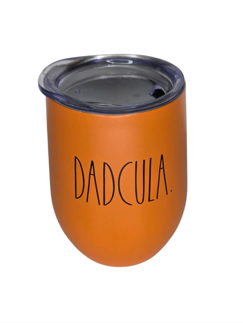 Rae Dunn Dadcula Insulated Wine Stainless Steel Tumbler‎ with Lid Halloween